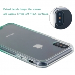 Lontect Apple iPhone X Bumper Klf-Clear Green