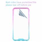 Lontect Apple iPhone X Bumper Klf- Pink Blue