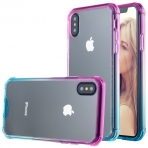 Lontect Apple iPhone X Bumper Klf- Pink Blue