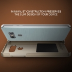 Lumion LG G6 Nova Serisi nce Deri Klf-Milky Brown