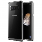Lumion Samsung Galaxy Note 8 Diamont Seri Bumper Klf (MIL-STD-810)-Metallic Silver