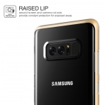 Lumion Samsung Galaxy Note 8 Diamont Seri Bumper Klf (MIL-STD-810)-Gold Sand
