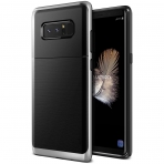 Lumion Samsung Galaxy Note 8 Gardien Serisi Klf (MIL-STD-810)-Metallic Silver