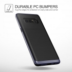 Lumion Samsung Galaxy Note 8 Gardien Serisi Klf (MIL-STD-810)-Orchid Purple