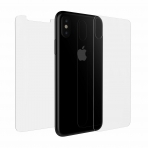 Luvvitt iPhone X n Ekran/Arka Kapak Temperli Cam Ekran Koruyucu