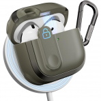 MAGEASY AirPods 4 Odyssey Klf-Metal Green