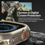 MAGEASY Apple Watch 10 46mm Bumper Klf-Slate Gray