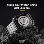 MAGEASY Apple Watch 10 46mm Bumper Klf-Rose Gold