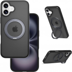 MAGEASY Apple iPhone 16 Plus MagStand Klf-Black