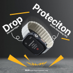 MAGEASY Apple Watch 10 46mm Bumper Klf-Starlight White 
