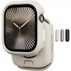 MAGEASY Apple Watch 10 46mm Bumper Klf-Starlight White 