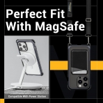 MAGEASY iPhone 15 Pro Max Askl Klf -Leather Black