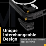 MAGEASY iPhone 15 Pro Max Askl Klf -Metal Black