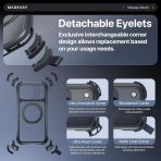 MAGEASY iPhone 17 Pro Max Odyssey Ultra M Klf-Midnight Black