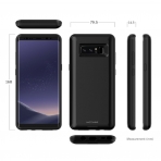 MATCHNINE Galaxy Note 8 Kartlkl Klf-BLACK