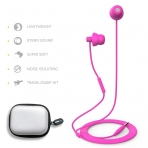 MAXROCK Süper Soft Silikon Kulak İçi Kulaklık-Pink
