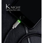 MCDODO Smart LED Lightning USB Kablo-4FT Dark Gray