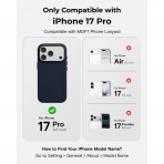 MOFT Apple iPhone 17 Pro Movas Klf-Navy Blue