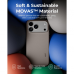 MOFT Apple iPhone 17 Pro Max Movas K�l�f-Taupe