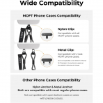 MOFT Kancal apraz Telefon Asks-Jet Black