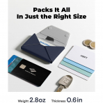 MOFT MOVAS MagSafe Czdan Stand-Navy Blue