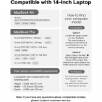 MOFT MacBook Pro/Air Ayarlanabilir K�l�f (13-14 in�)-Sunrise