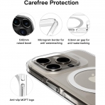 MOFT Snap Manyetik iPhone 15 effaf Klf -Clear