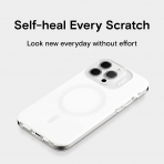MOFT Snap Serisi Manyetik iPhone 14 Pro Max MagSafe Uyumlu Klf -Cool White