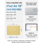 MOFT iPad Air M2/M3 Dynamic Folio K�l�f (13 in�)-Faded Jeans