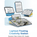 MOFT iPad Air M2/M3 Dynamic Folio K�l�f (13 in�)-Faded Jeans