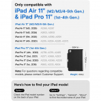 MOFT iPad Air M2/M3 Manyetik Snap Klf (11 in)