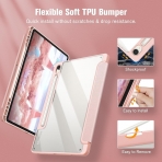 MOOISVS Galaxy Tab S9 Ultra Klf-Clear Pink