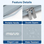 MOSISO 360 Koruyucu Laptop �antas� (16 in�)-Baby Blue