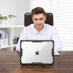 MOSISO MacBook Air M3 Bumper Klf (13.6 in)-Transparent 