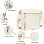 MOSISO Kadnlar in apraz anta-Ivory White