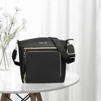 MOSISO Kadnlar in apraz anta-Black 