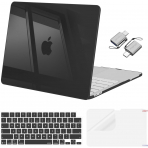 MOSISO Kristal Ultra �nce MacBook Neo Laptop K�l�f Seti-Crystal Black