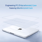 MOSISO Kristal Ultra �nce MacBook Neo Laptop K�l�f Seti-Crystal Clear