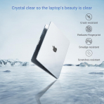 MOSISO Kristal Ultra �nce MacBook Neo Laptop K�l�f Seti-Crystal Clear