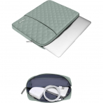 MOSISO MacBook Air/Pro Uyumlu �anta(15 in�)-Antique Green