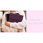 MOSISO MacBook Air/Pro Uyumlu anta (13 in)-Plum