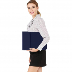MOSISO MacBook Air/Pro Uyumlu anta (13 in)-Navy Blue