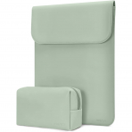 MOSISO MacBook Air/Pro Uyumlu anta (13 in)-Mint Green