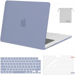 MOSISO MacBook Air Koruyucu Klf (15 in)(2023)-Lavender Gray