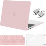 MOSISO MacBook Air Uyumlu Klf (13.6 in)-Baby Pink
