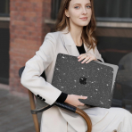 MOSISO MacBook Air M4/M3/M2 Uyumlu Klf (15 in)-Black
