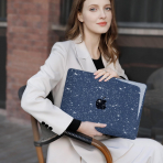 MOSISO MacBook Air M4/M3/M2 Uyumlu Klf (15 in)-Midnight Blue
