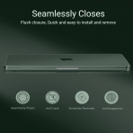 MOSISO MacBook Neo Parmak �zi B�rakmayan Laptop K�l�f�-Emerald Green