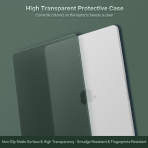 MOSISO MacBook Neo Parmak �zi B�rakmayan Laptop K�l�f�-Emerald Green