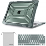 MOSISO MacBook Pro Koruyucu Klf (14 in)-Midnight Green